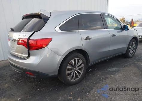 2016 Acura Mdx Technology Acurawatch Plus Packages/Technology Package z USA, uszkodzony, nr VIN 5FRYD4H42GB018127